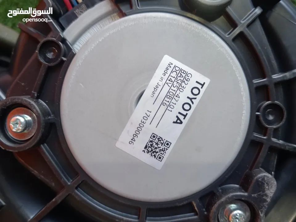 مروحة بطارية هايبرد تويوتا بريوس 2010-2022 تويوتا كرولا 2018-2023 مستعمله اصليه بحالة ممتازه  ياباني