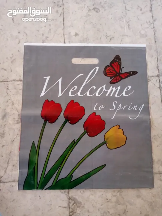 اكياس WELCOME بأشكال وتصاميم مميزة جدا