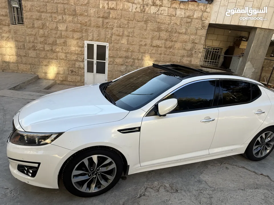 سعرررررررر حرررررررررق كيا اوبتيما k5 موديل 2015 فحص 100‎%‎ فتحتين سقف