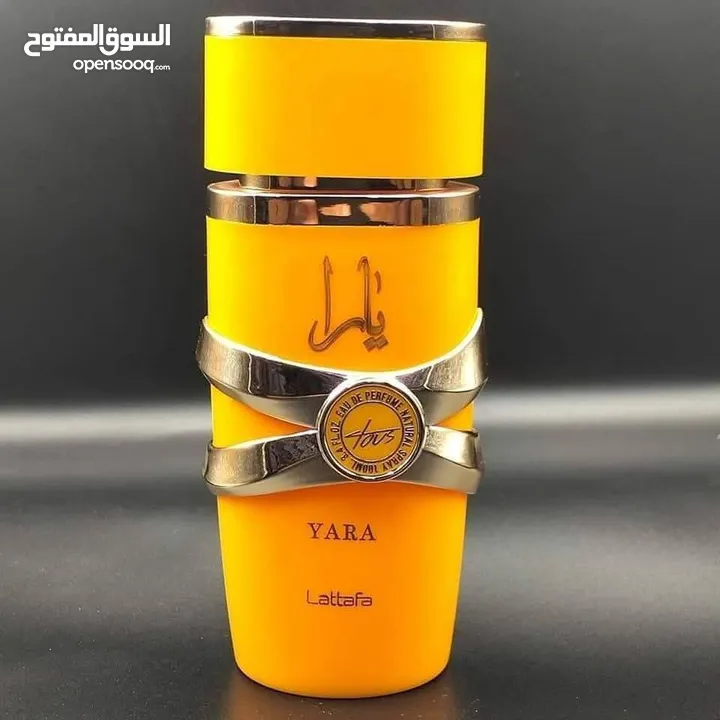 عطر يارا توس البرتقالي للنساء من لطافة  نسائي  حجم 100 مل من دار عطور لطافه الإماراتية
