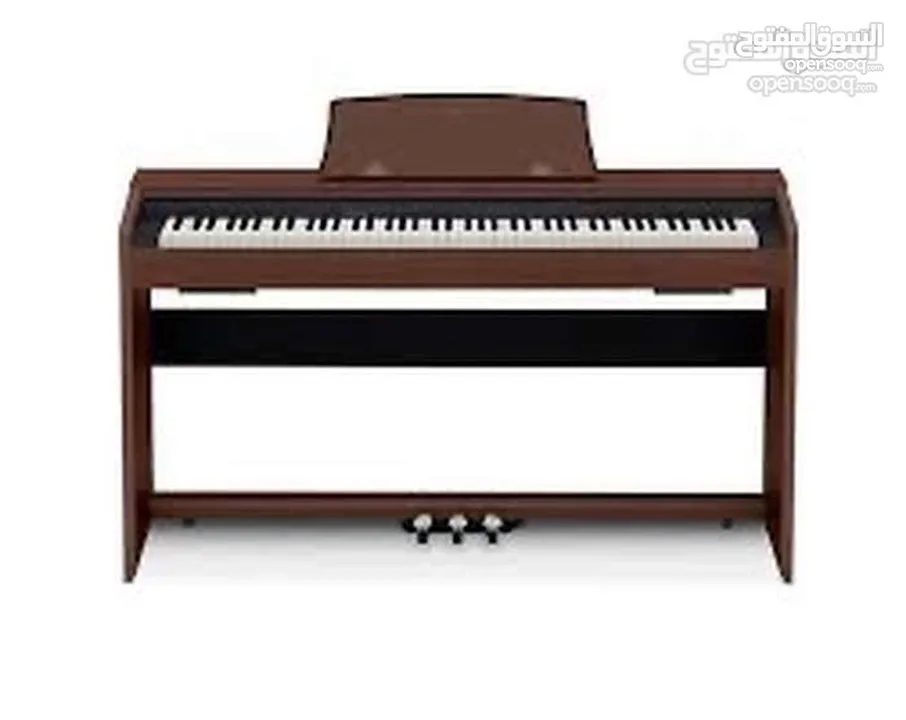 ‏CASIO Privia PX-770 جديد بالكرتونه من موزع كاسيو موسيقى جواهر موسيقى ضمان 2 سنه