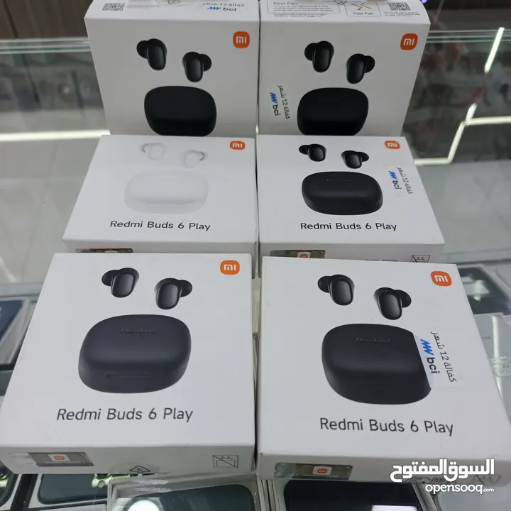 Redmi Buds 6 play بلوتوث الاصليه