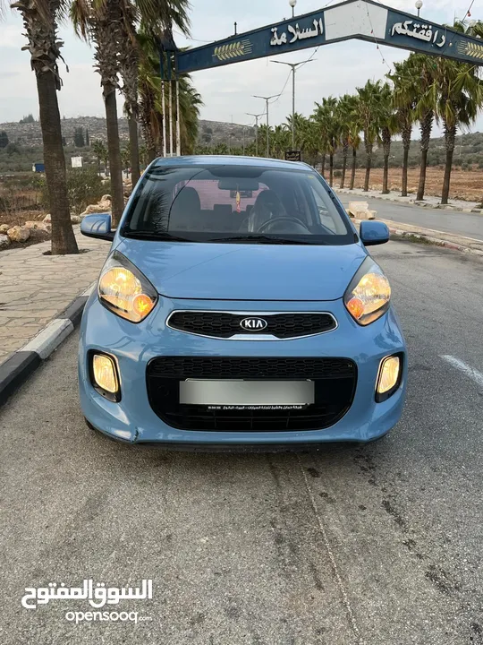 كيا مورنينغ ماتور 1000 بنزين أوتوماتيك ترخيص 2016.. دهان الشركة..