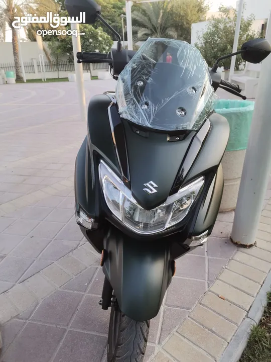 للبيع سوزكي برجمان 125cc موديل 2024