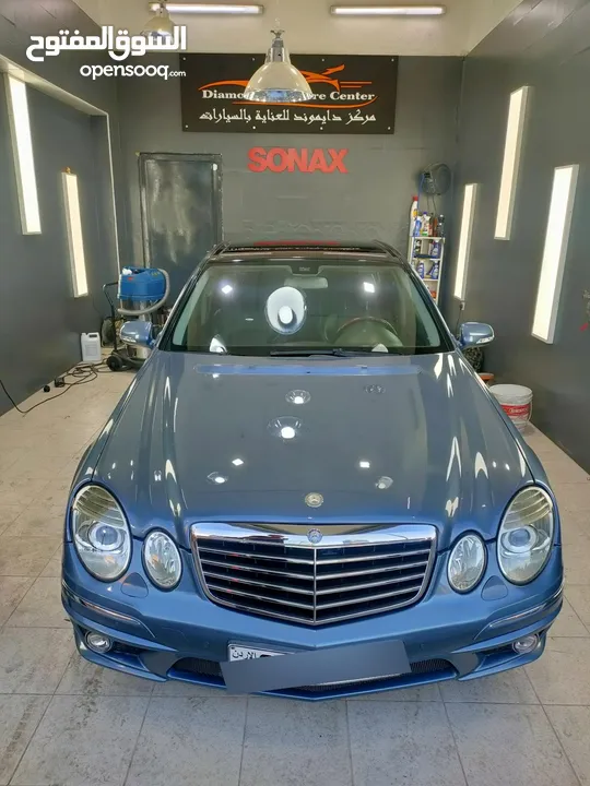 مرسيدس بنز بانوراما E200 2004 محدث 2009