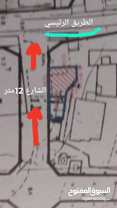 قطعة ارض 140 متر سوق الجمعة عرادة بعد جامع بالشاطر للبيع 450الف