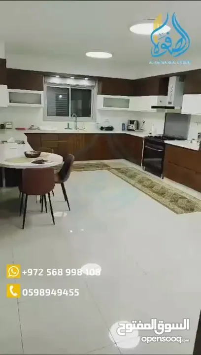 شقه سوبر ديلوكس مفروشه للايجار بمساحه ضخمه مميزه جدا مناسبه للعائلات