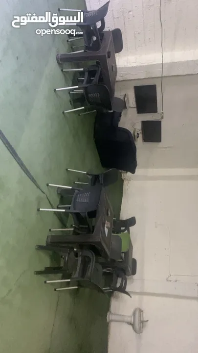 عدة قهوة وبلياردو