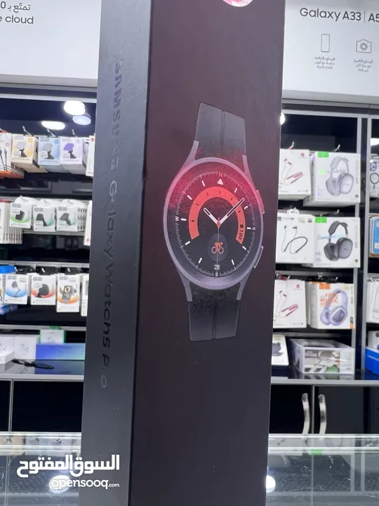 Samsung Galaxy Watch 5 Pro (45mm) ساعة سامسونج الاصلي واتش 5 برو 45مم  كمية محدودة.