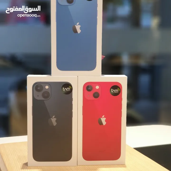 iPhone 13 128G جديد كفالة الشرق الاوسط جميع الالوان افضل سعر بالمملكة