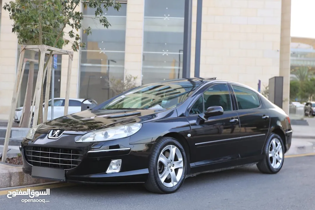 بيجو 407 موديل 2009 فل اوبشن اعلى مواصفات  3000 CC فحص كامل  7 جيد بدون ملاحظات قاطعه مسافه 112 الف