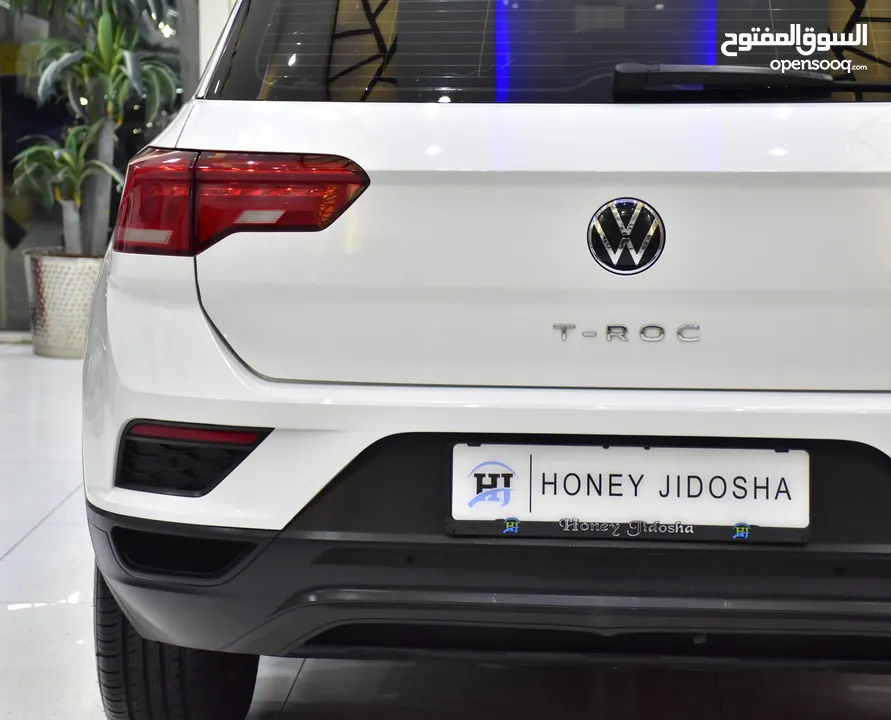 Volkswagen T-ROC ( 2021 Model ) in White Color GCC Specs