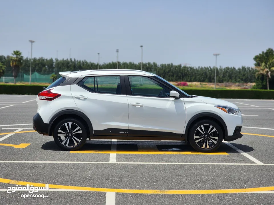 Nissan Kicks, model 2019, USA, clean car customs papers