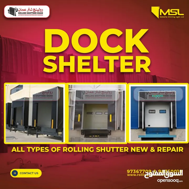 Polycarbonate Normal and SKB Type Rolling Shutters for Mall
