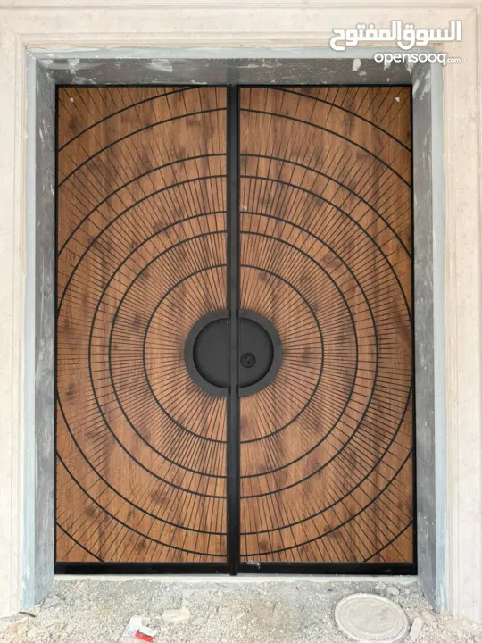 أبواب خشبية خارجية فخمة