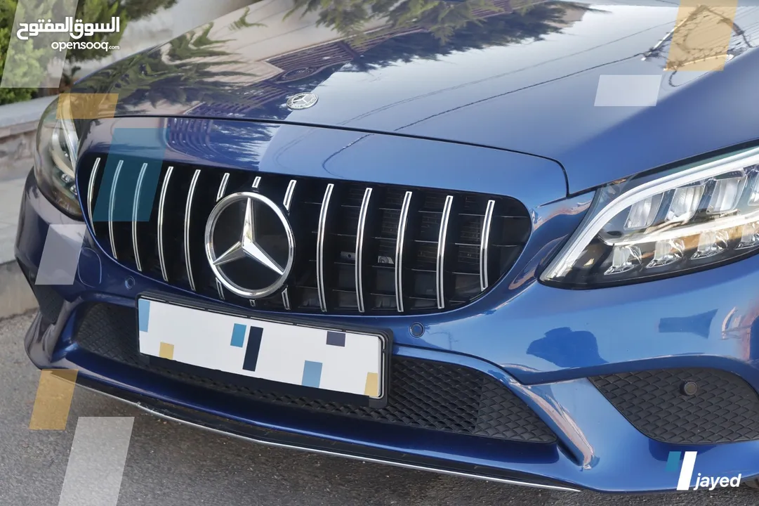 مرسيدس/Mercedes C200 (2020) 1500 CC Turbo / Mild Hybrid    95000 KM  Exterior: Brilliant Blue