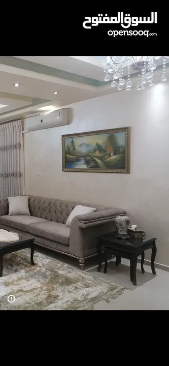 برواز عدد 2 رسم طبيعي مع برواز ذهبي الإطار بحاله ممتازه