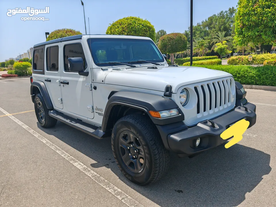 Jeep Wrangler unlimited 2019 GCC specs for sale