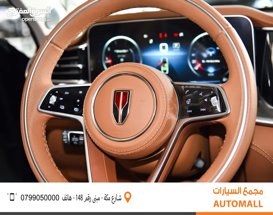 هونشي H9 مايلد هايبرد وارد وكفالة الوكالة 2023 Hongqi H9 45TD Mild Hybrid
