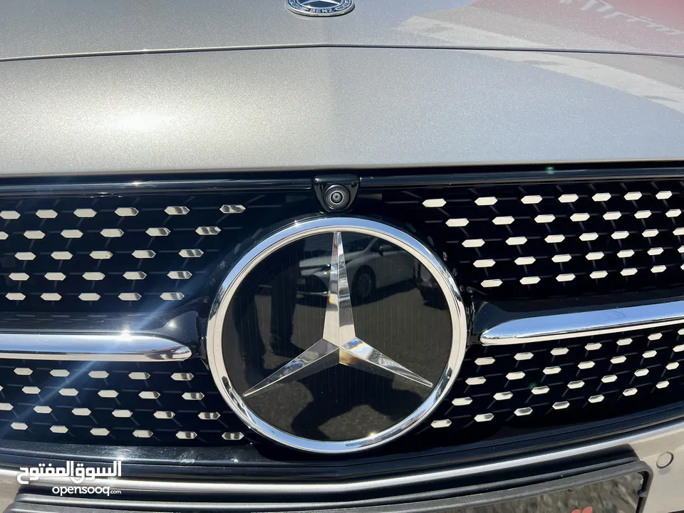 مرسيدس E350 AMG ذهبي 2022 اعلى مواصفات بحالة الزيرو مميزة جدا جمرك جديد