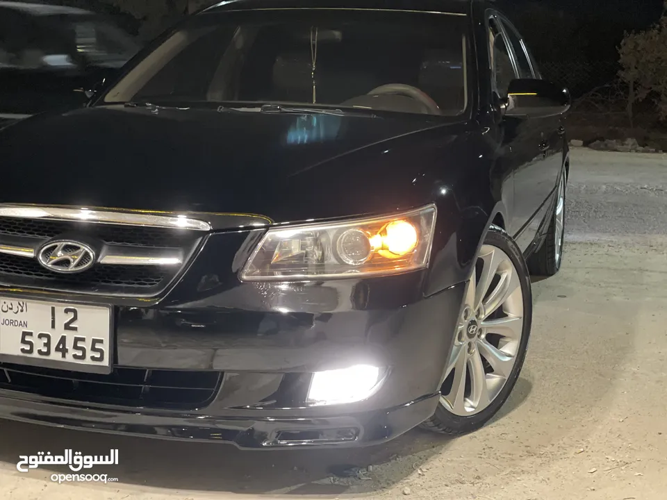 سوناتا دبه بانزين اصلي موديل 2007 للبيع