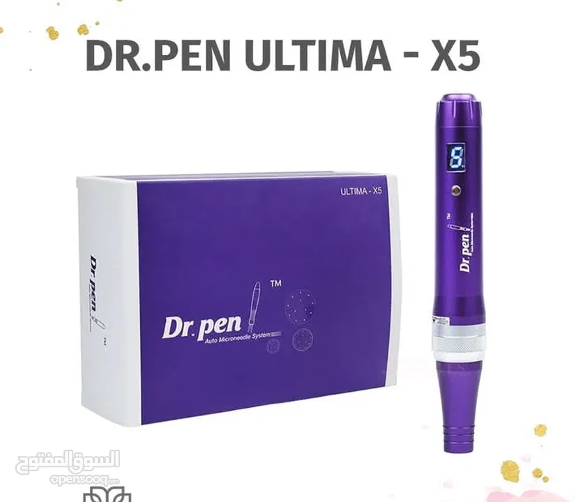 جهاز ديرما بن متوفر نوع شحن  او كهرباء 5 سرعات  دكتور بن ULTIMA X5  ديرمابن dermapen للعنايه بالبشره