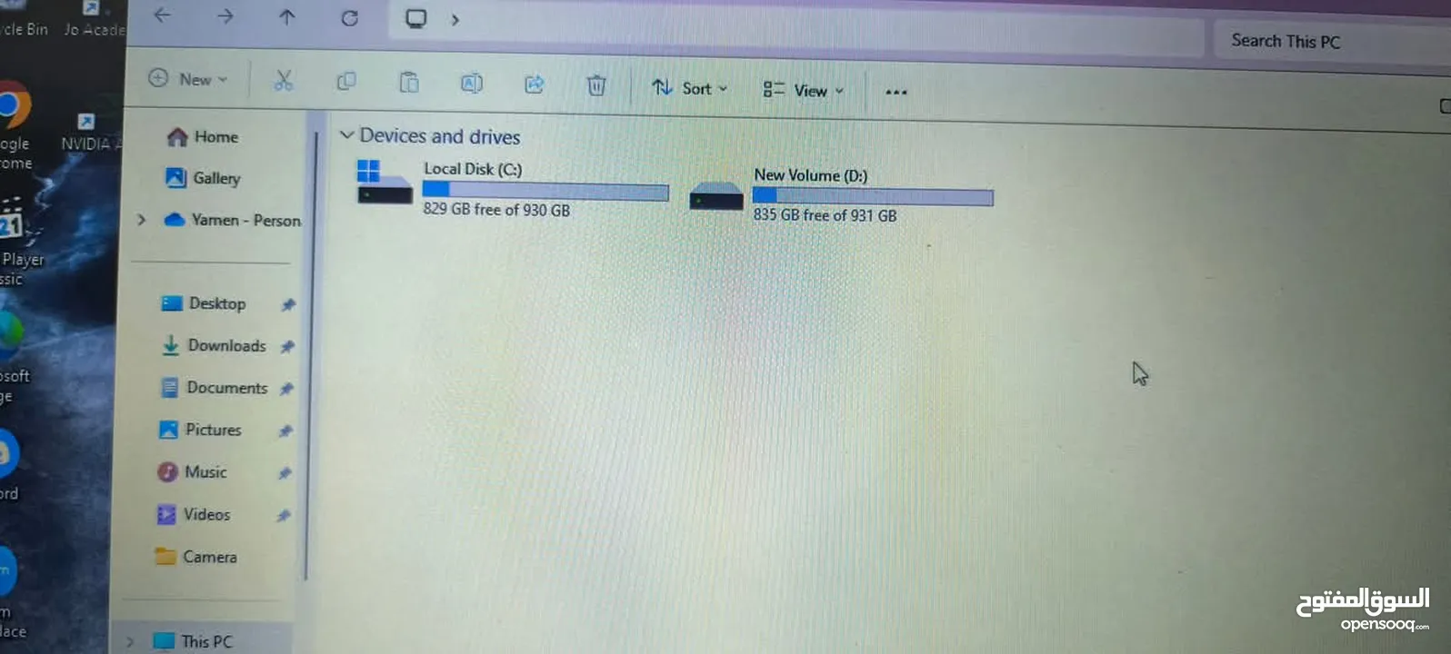 لابتوب ديل 24 رام 2 تيرا 1 تيرا SSD.m.2   1تيرا hdd ci5 الجيل 11