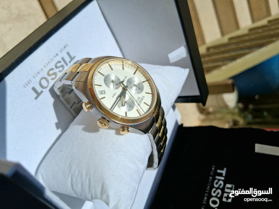 Tissot PR100 Original   جديدة بجلاتين مع أوراقها
