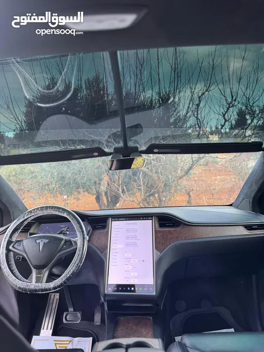 تيسلا x وارد امريكي. فحص كامل Tesla X 2018 75d 7 Seats