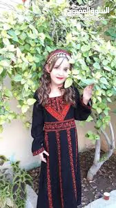 ملابس دشداش و عقال و غبايه و ثوب تراثي بنات اطفال   لباس جيش درك امن عام عسكري الجيش الاردني