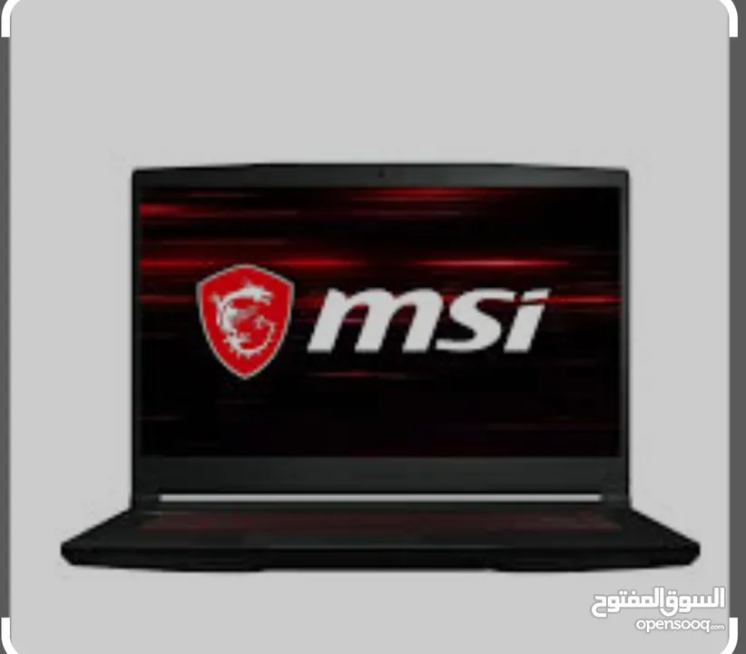 لابتوب إم إس آي ثن آي سفن LAPTOP MSI THIN GF 63  12VS-848US