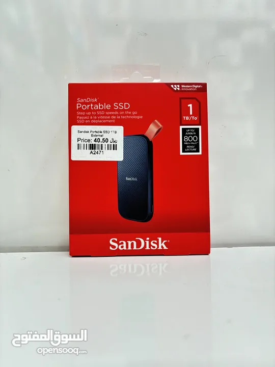 SanDisk Portable SSD  1TB External
