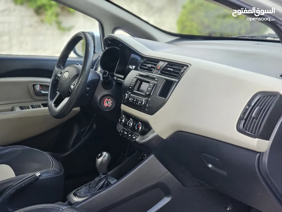 كيا ريو 2012 محرك 1600cc بحالة الوكالة