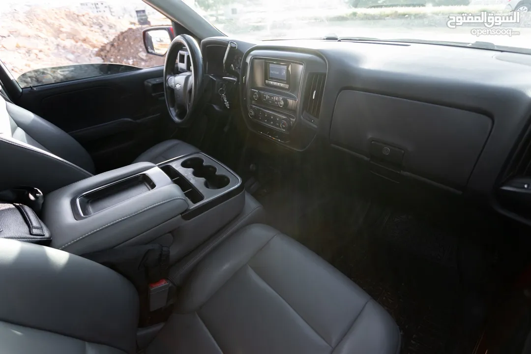 شيفروليه سلفرادو موديل 2015 غمارة بحالة ممتازة 4X4 فحص كامل Single Cav !!