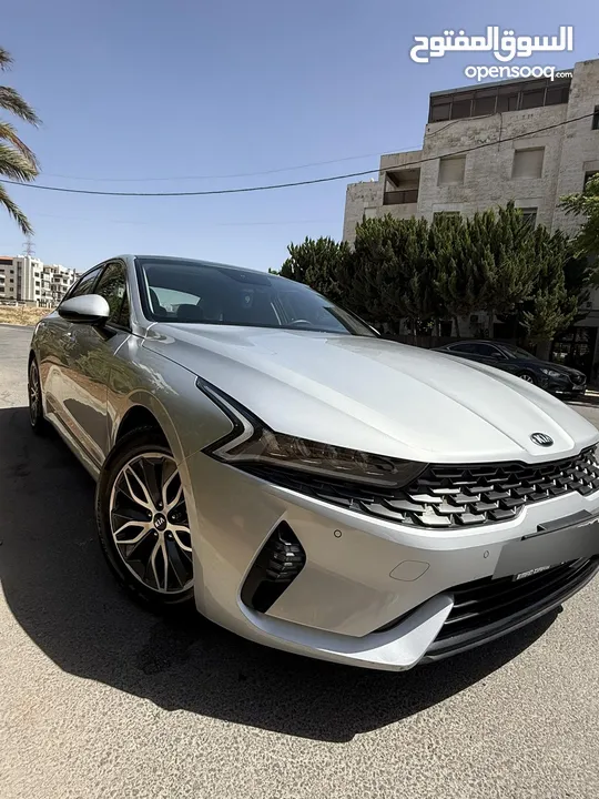 K5 2021 وارد وكفالة الوكالة  بحالة الوكالة ممشى 25 الف كيلو فقطط
