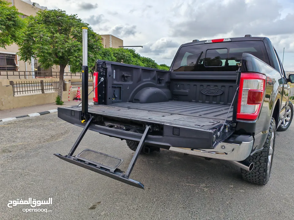 Ford F-150 2021 Lariat ( Gasoline )   powerboost 4x4 فورد f150 موديل 2021 بحالة ممتازة