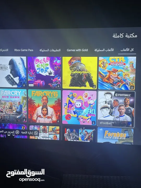 جهاز إكس بوكس استعمال خفيف نظيف جدا