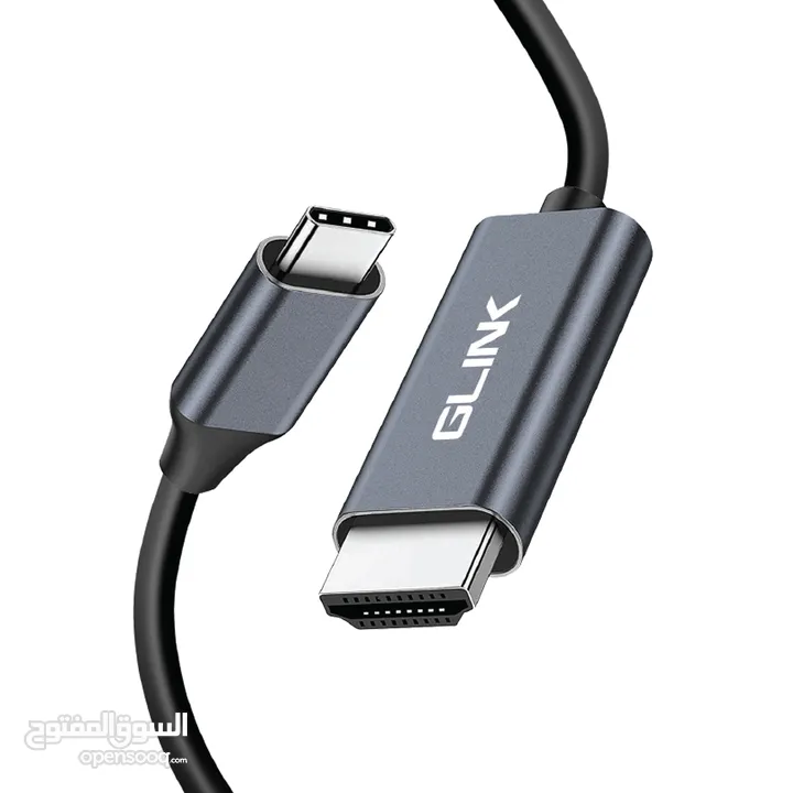 وصلة من type c الى HD لتشغيل الهاتف على الشاشة