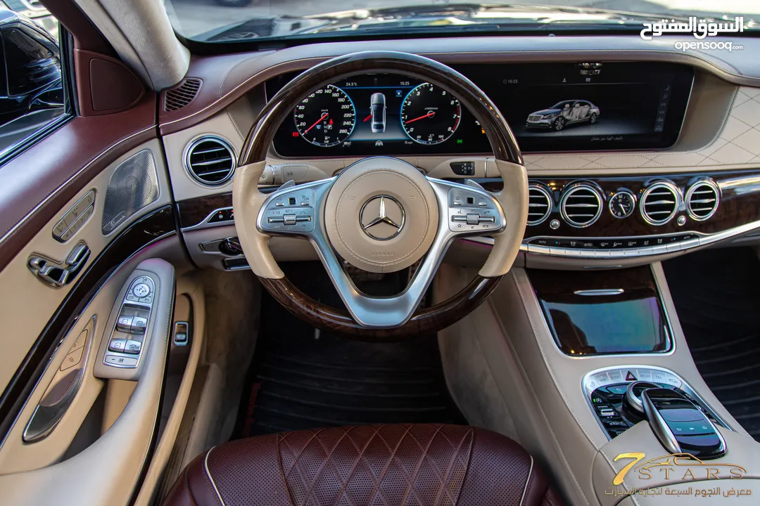 Mercedes S320 2019 Amg kit   السيارة وارد الشركة و قطعت مسافة 68,000 كيلو متر فقط
