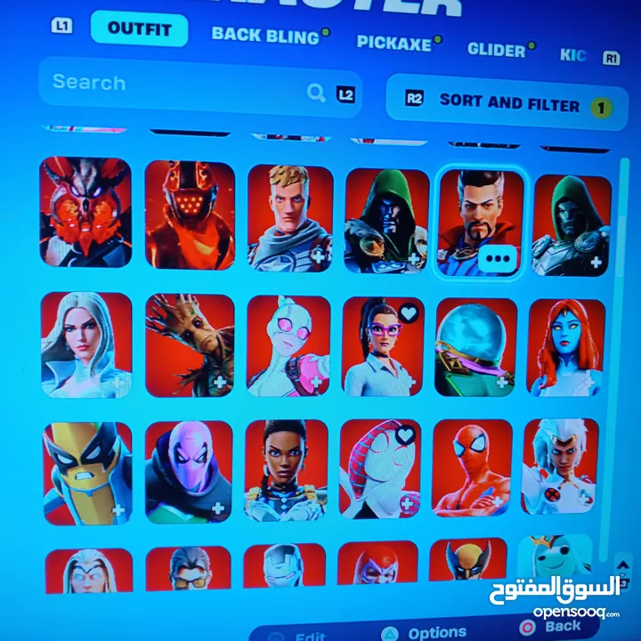 حساب فورت نايت / روكت ليق / حساب قوي جداً / السعر قابل للتفاوض
