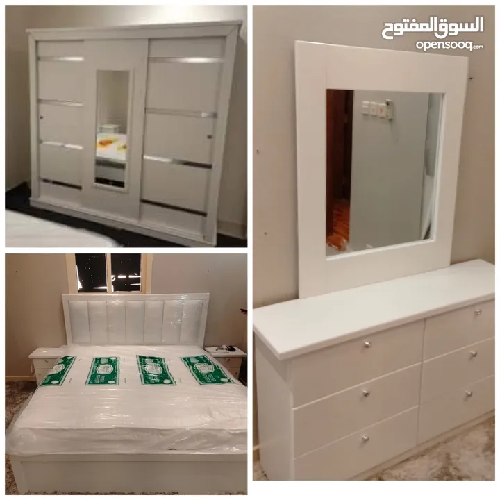 غرف نوم جديد جاهز مع التوصيل والتركيب داخل الرياض