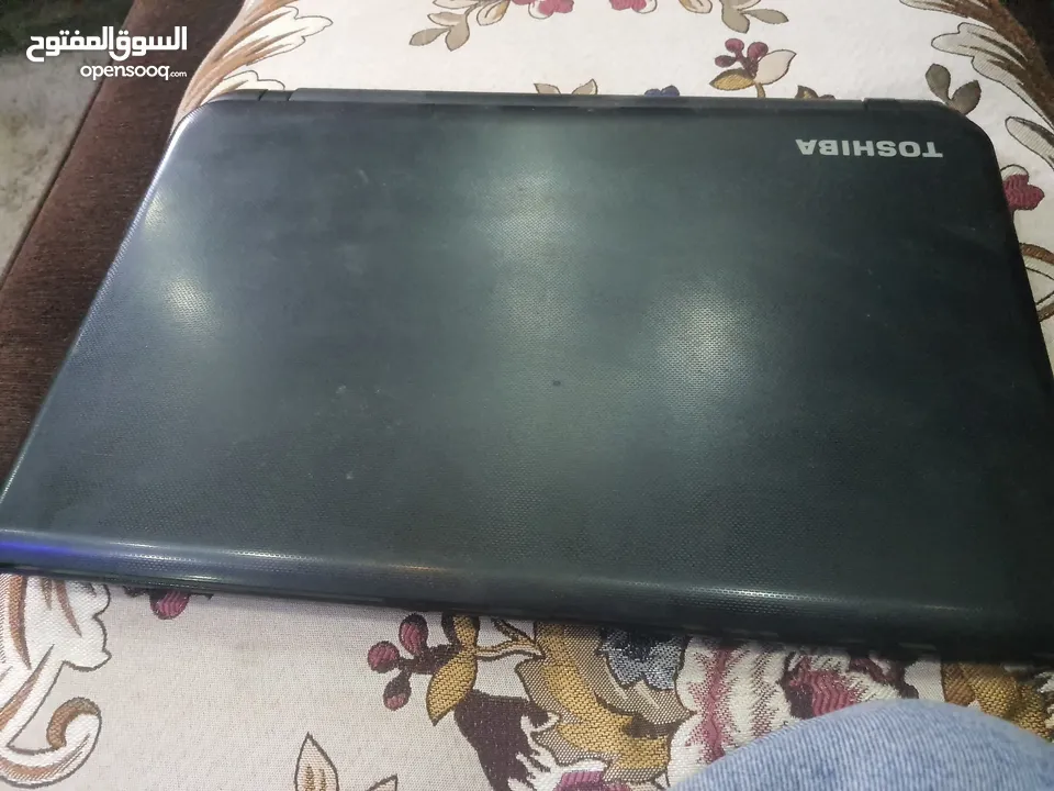 لاب تب توشيبا مستعمل ل البيع الضروري بسعر رخيص لاني محتاج المصاري ضروري جدا