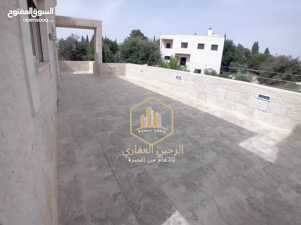 روف / للايجار / 3نوم / مطل مع ترس / دابوق