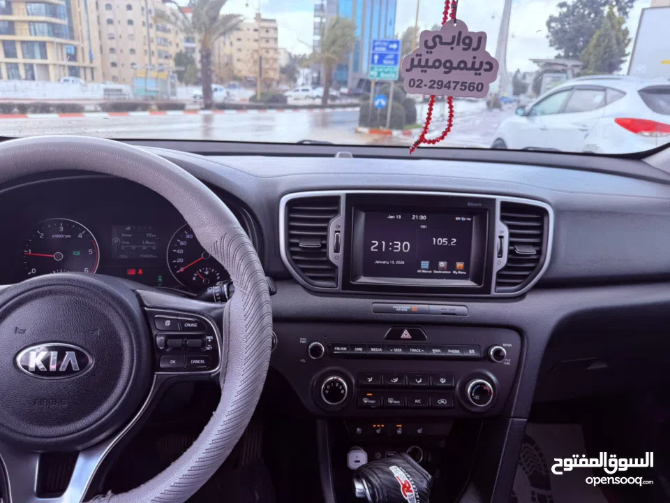 كيا سبورتاج جي تي لاين2017 فل الفل 4*4