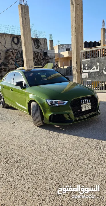 بالنايلون 2016 Audi A3 sedan kit RS3 2020