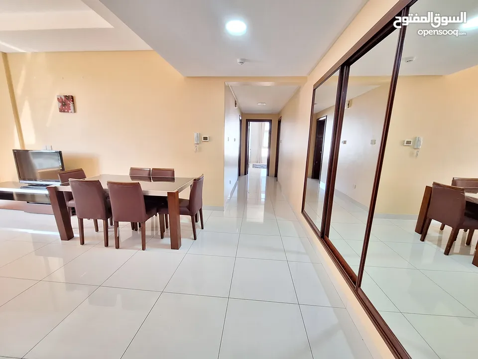 Unlimited EWA  Superbly Furnished  Spacious  Closed Kitchen  Wifi & H/k Services  in Mahooz
