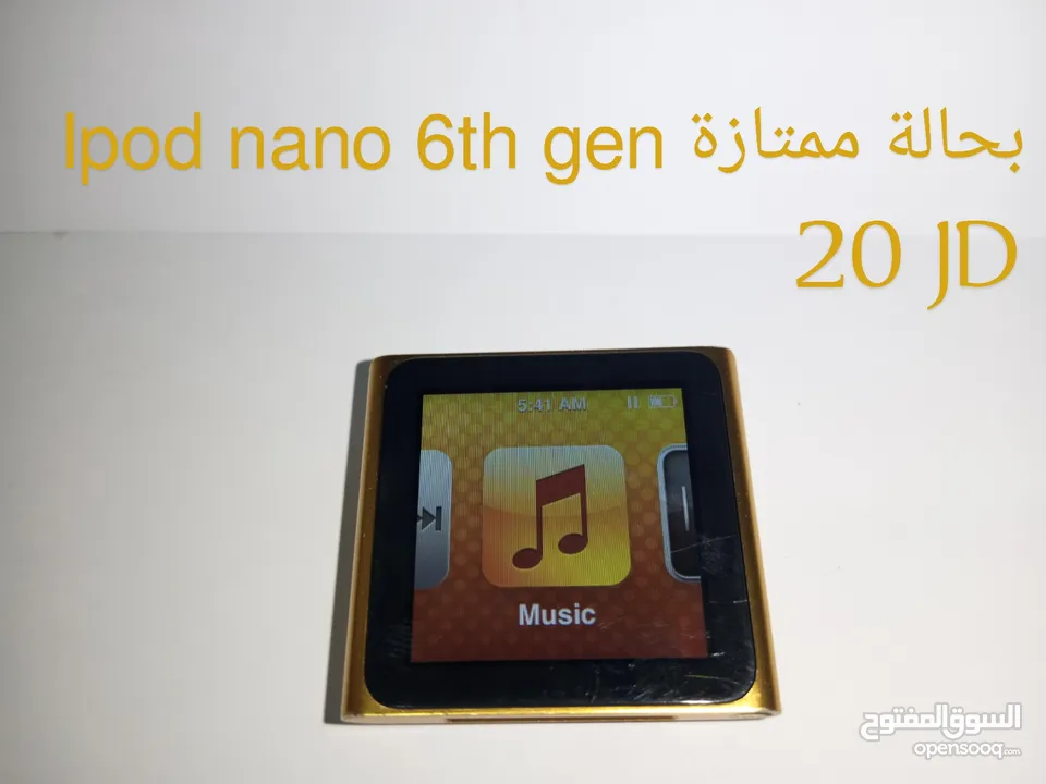 Apple ipod nano 6th gen للبيع