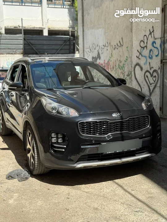 كيا سبورتاج بوية شركة بالكامل جي تي بلاك اديشن