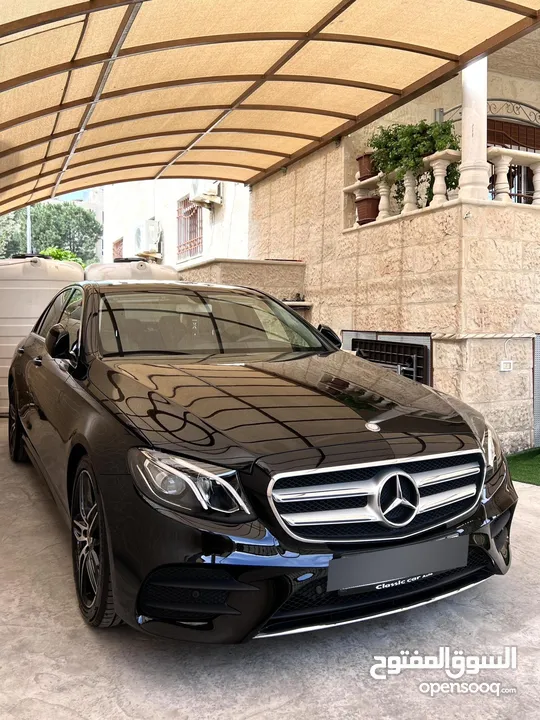 مرسيدس e200 2017 وارد غرغور  عداد 55000