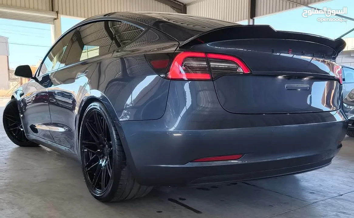 Tesla model 3 ديول موتور 2022  فحص كامل  ديول موتور - عداد 32 الف مايل